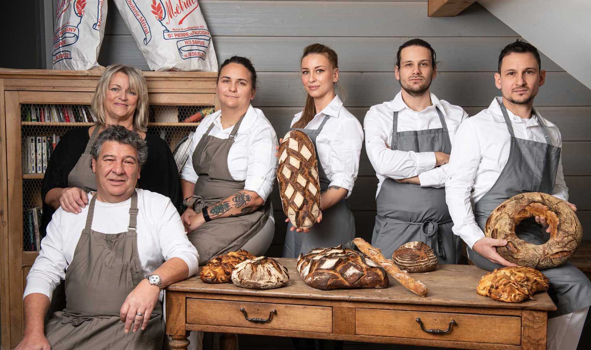 famille de boulangers Neveu